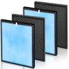 HSP001 Filter Replacements for Air Purifier Filters HSP001,4 in 2