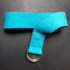 D-Ring Buckle Cotton Belt for Yoga Stretching Exercise Durable Flexible