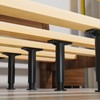Quixotical Pack of 4 Support Legs for Bed Frame, Adjustable