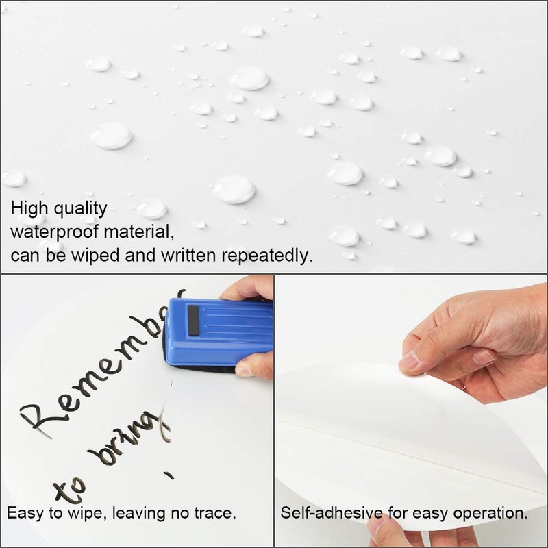 Colorful Dry Erase Dots Circles Whiteboard Marker Removable Vinyl Stickers