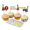 Toot Sweet Happy Birthday Cupcake Set