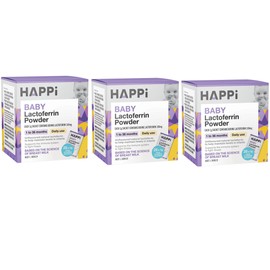 Happi Baby Lactoferrin Powder 1 to 36 Months 3 x 1g x 28 Sachets - Special Bundle