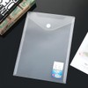 Document Wallet A4 Transparent Folder Pack of 12 Document Folder