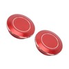 2pcs Motorcycle Frame Hole Cap CNC Aluminum Dustproof Frame Hole