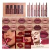 12 Matte Liquid Lipsticks Long-lasting Matte Lip Pencils