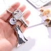 HACRAHO Dog Keychain, 1 Piece Lovely Dog Keychain with Dog