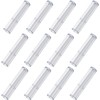 XuJJunB Plastic Pencil Cap Pencil Extender Holder Clear Pen Topper