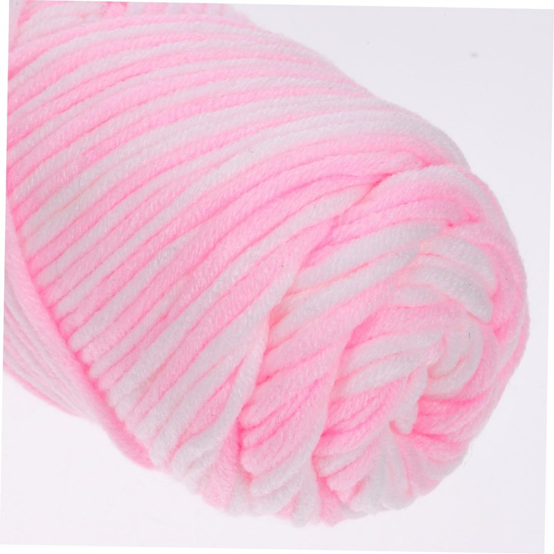 Hohopeti 3pcs Multi-Function Cotton Yarn Scarf Thick Woolen Crochet Yarn