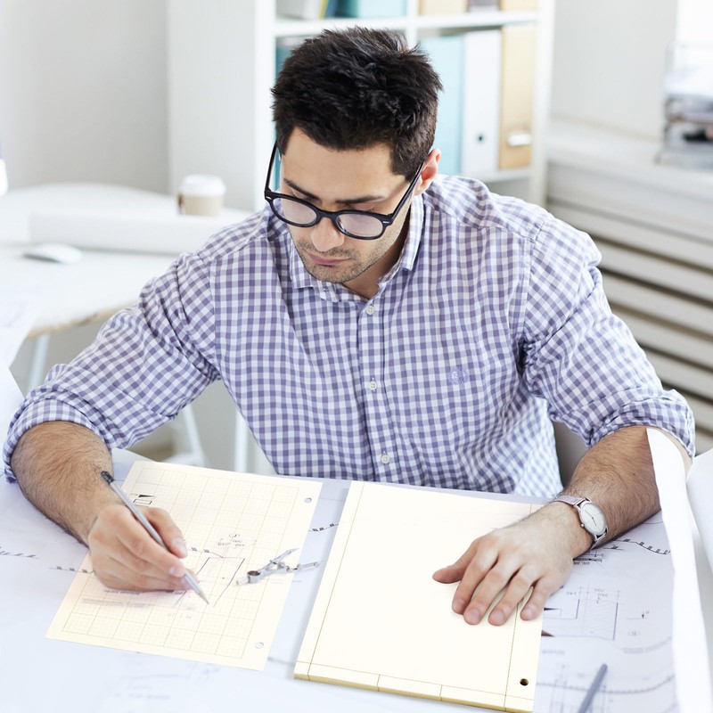 Zhanmai 5 Pads Engineering Computation Pad 5 Squares Per Inch