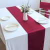 BEAMARKER 2 Pack Satin Table Runner 12 x 108 Inch