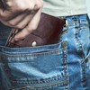 PORRASSO Women's Leather Wallet Credit Card Holder with RFID Protection