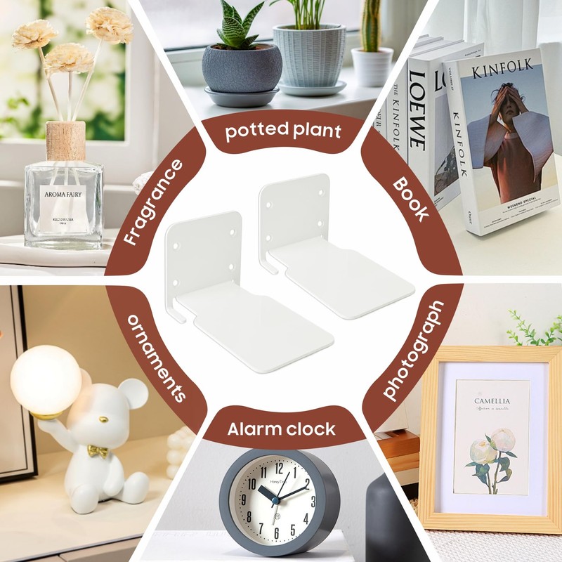 Moco Moment Floating Bookshelf Wall Mounted Bookshelf Invisible Bookshelves Metal