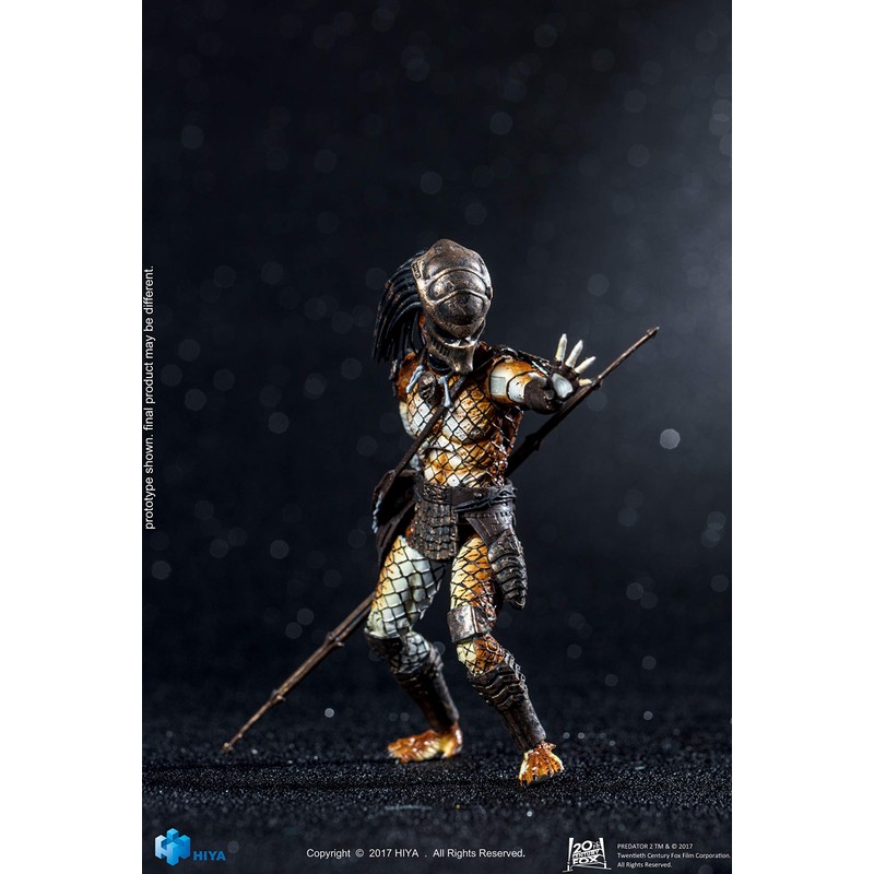 Hiya Toys Predator 2: Stalker Predator 1: 18 Scale 4"