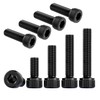 Qrity 10PCS M6x65mm Cylinder Hex Head Cap Screws, Screws Fasteners,