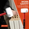 GETLITOOL Rubber Mallet Hammer 16oz, Non-Marking White Rubber Hammer ⌀=55mm