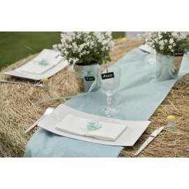 Santex Non-Woven Fabric 30 cm (25 m Long) Table Runner Decorative Fleece Party Wedding Decoration
