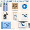 Potchen 12 Pcs Shark Gift Set Tumbler Makeup Bag Keychain
