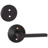 Schlage Lock Company F94LAT622 Latitude Dummy Trim, Matte Black