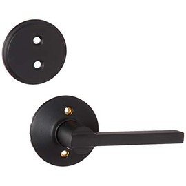 Schlage Lock Company F94LAT622 Latitude Dummy Trim, Matte Black