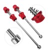 Bike Axle Quick Release Wheel Hub Front Anti-Theft Durable Aluminum
