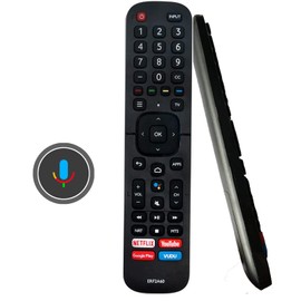 PerFascin Replace Voice Remote Control ERF2A60 fit for Hisense Smart 4K TV 65H9F 55H9F 55H8F 65H8F 50H8F 43H6570F 55H6570F 55H9020F 65H9F1 65H9020F 55H9030F 55H9040F 55H9050F 55H9070F 55H9F1