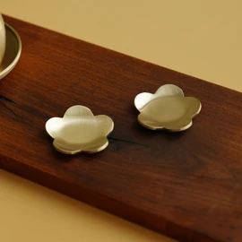Notdam Organic Flower Spoon Holder 2P Set / 놋담 유기 꽃수저받침 2P세트