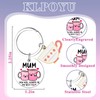 Mom Keychain Cute Gifts For Mom From Daughter Son Funny