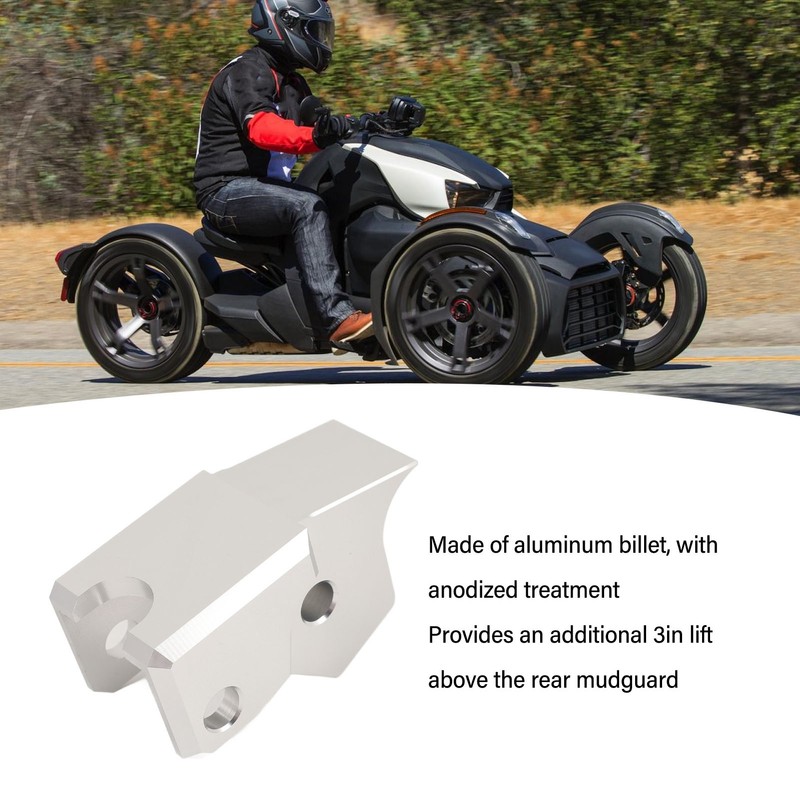 3in Rear Shock Lift Kit Aluminum Billet Rear Shock Extender