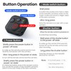 Bluetooth Remote Control for Insta360 X5/X4/X3/Ace Pro 2/Ace Pro/GO3S/GO3/GoPro Hero