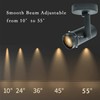 Marknice 15W LED Dimmable and Zoomable Ceiling Spotlight with Anti-Glare