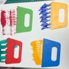 Lependor Plastic Scrapers Kit, 16Pcs Paint Scraper Tool for Arts
