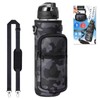 mo moon Water Bottle Cover, 1 Liter, Thermos Mountain Special,