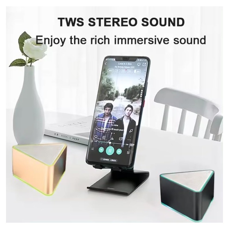 Hype Audio Deep bass Portable Mini Bluetooth Wireless Speaker with