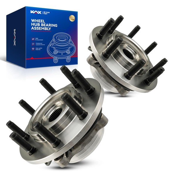 KAX 515061 Pair Front Wheel Hub Bearing Compatible with 2003-2005