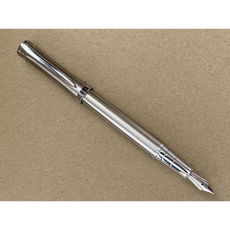 Rhapsody Luxury 3035 Executive STAINLESS STEEL Fountain Pen Ink Pens
