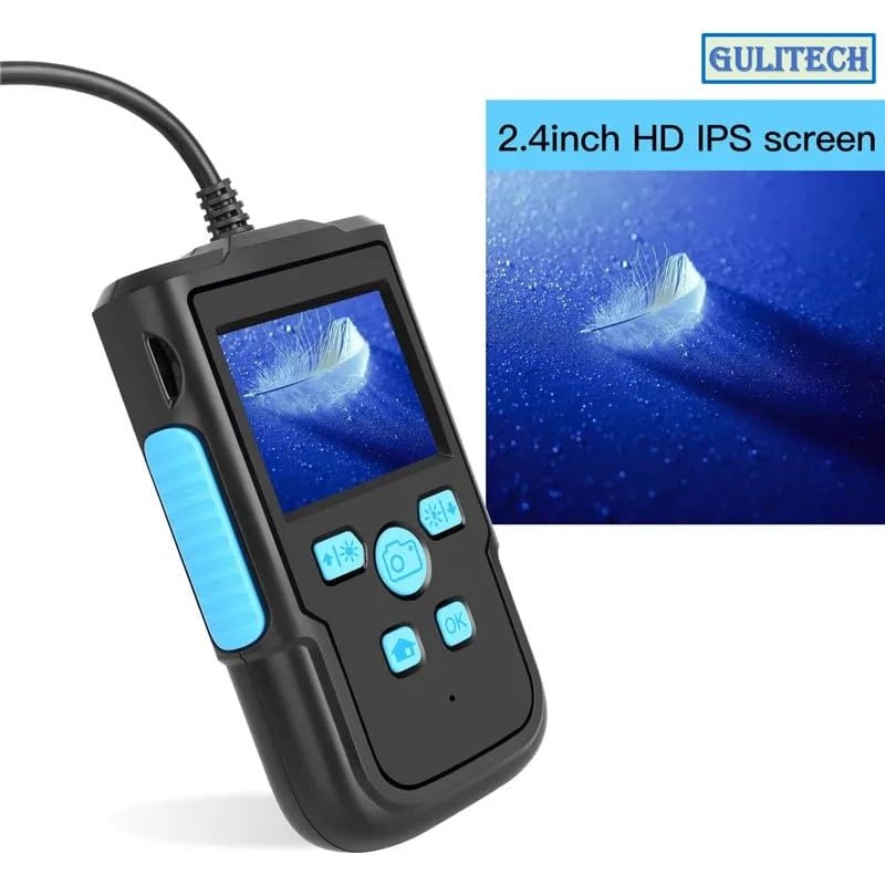 Cámara endoscópica portátil 1080P 2.4" GuliTech GT-P60B – 10 m