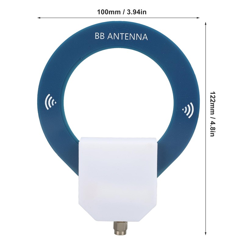 Donut SW Antenna, 9.9kHz to 181MHz Frame Antenna Shortwave 10-30DBuV
