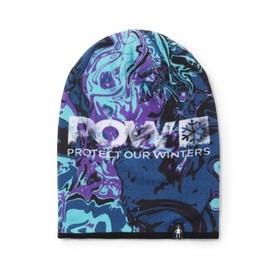 Smartwool POW (Protect Our Winters) Print Merino Wool Beanie For Men and Women, Multi Color, One Size