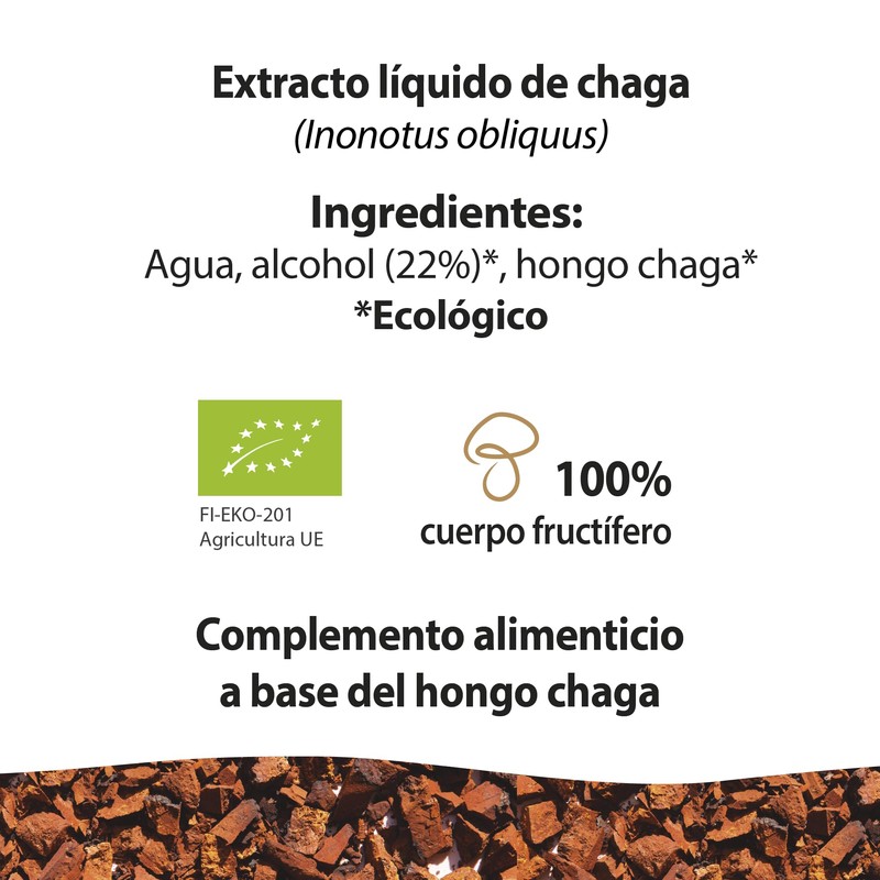 100% Natural Micovital® Chaga Liquid, 50 ml