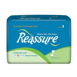 Reassure Premium Overnight Pads Heavy-Absorbency, 160/Case