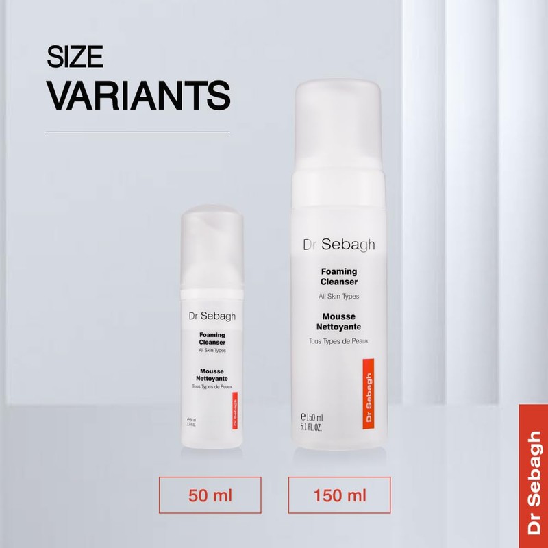 Dr Sebagh Foaming Cleanser, Reinigungsschaum, 150 ml
