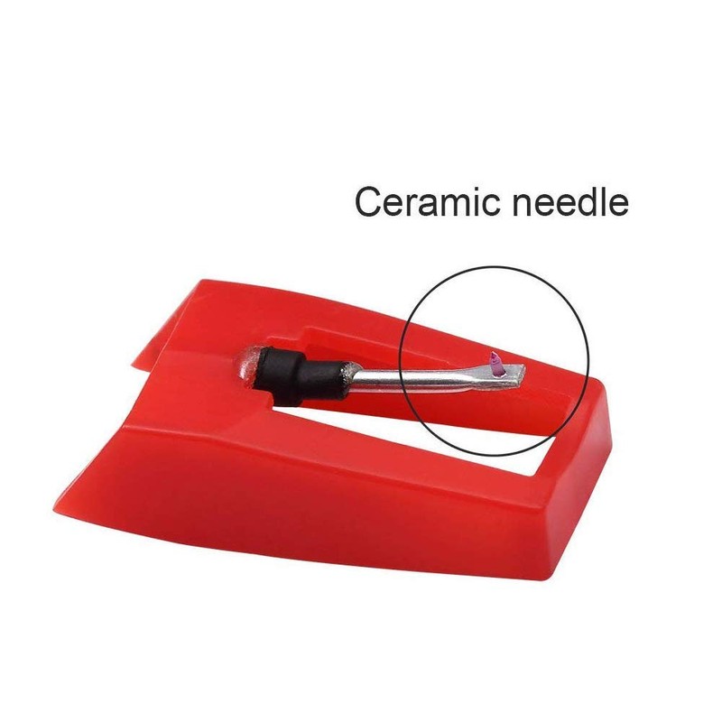 Universal Record Player Needle Turntable Needle Stylus Replacement with Ceramic