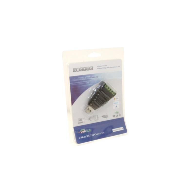 GearMo® USB to RS485/422 Terminal Block FTDI FT232RL with Windows