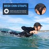 Ho Stevie! Gorra flotante con correas de barbilla y solapa