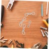 Kisangel 1set Deck Clips Bow Tie Lock Cotter Pins Bow