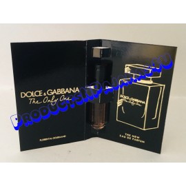 Dolce & Gabbana THE ONLY ONE THE NEW  Eau de Parfum .05oz/1.5ml CARDED SAMPLE
