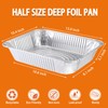 Homewarm Aluminum Foil Pans 9x13 Disposable - Half Size Aluminum