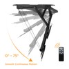 Mount-It Motorized Ceiling TV Mount With Remote, Electric Flip Down