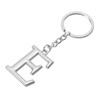 PATIKIL Initial Letter Keyring, Letter E Key Ring, DIY Pendant