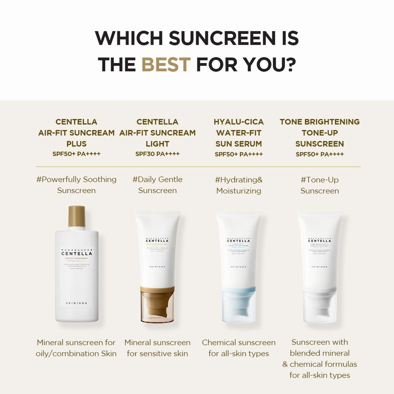 SKIN1004 [SKIN1004]Madagascar Centella Air-Fit Suncream Plus Light 50ml SPF30